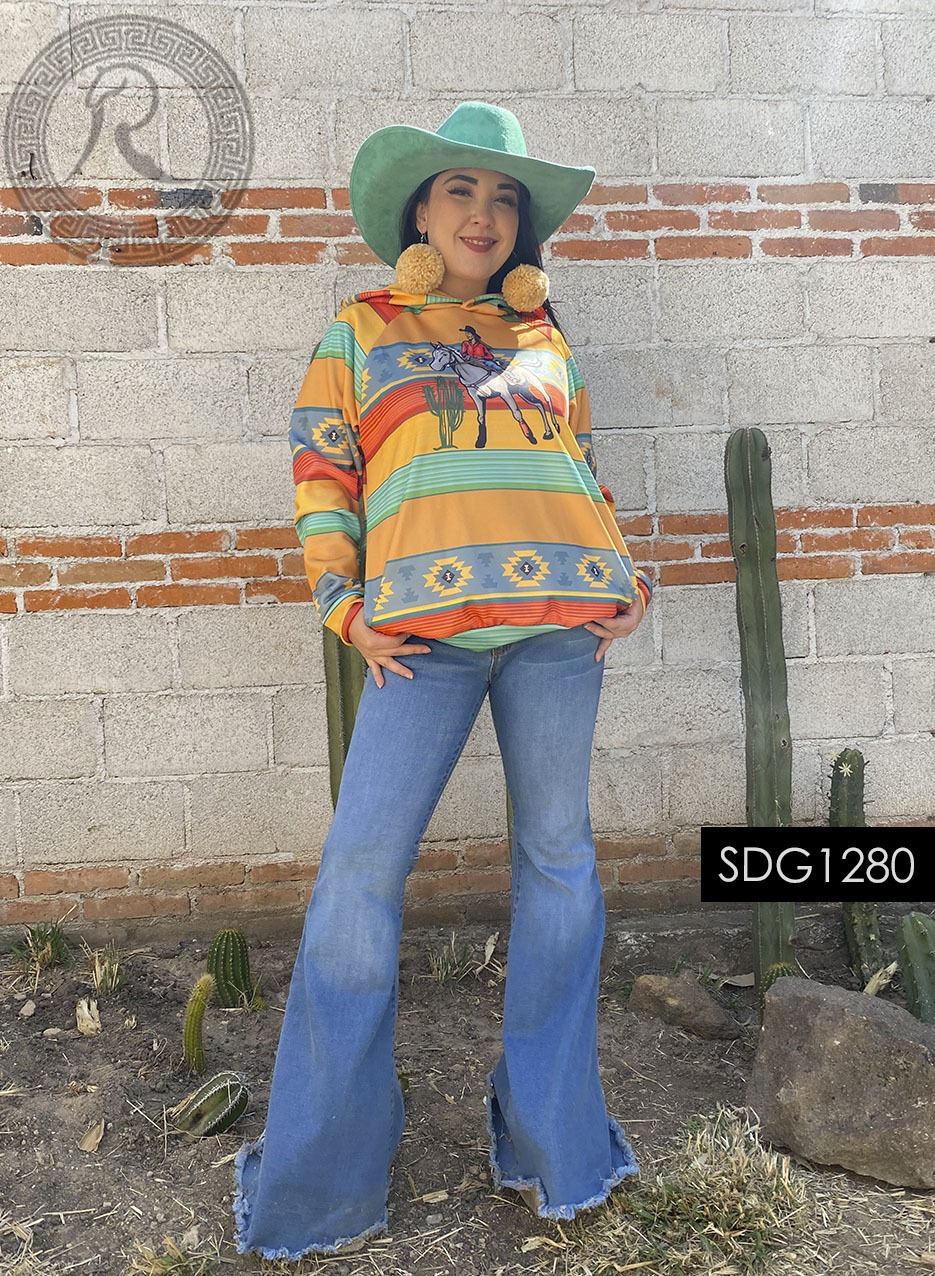 SUDADERA CON GORRO - SDG1280